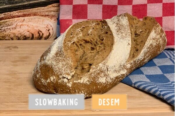  Pain Boulot - meergranen Frans brood (desem)